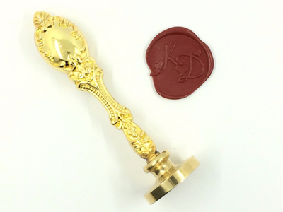 Butterfly Wooden Handle Wax Seal Spoon for Melting Wax